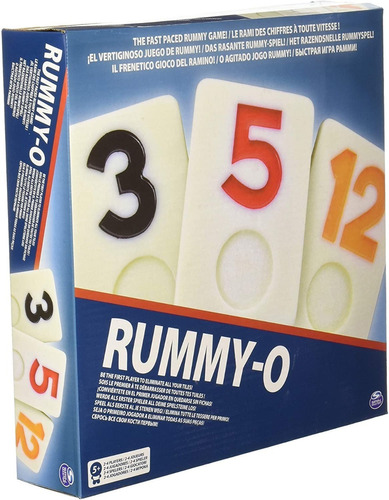 Rummy O Basico Juego De Mesa Spin Master Original