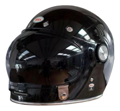 Casco Bell Bullit Burbuja Bubble Café Racer Moto Motocicleta