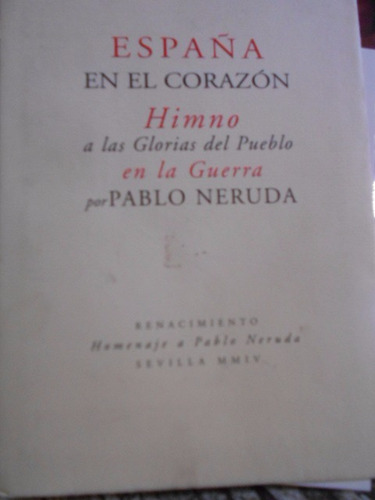 España En El Corazón Himno A Las Glorias Del Pueblo En La