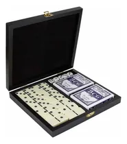 Comprar 10 Sets Juegos Con Domino Barajas Dados Mayoreo Promocional.