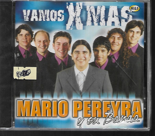 Mario Pereyra Y Su Banda Album Vamos X Mas Sello M&e Cd 