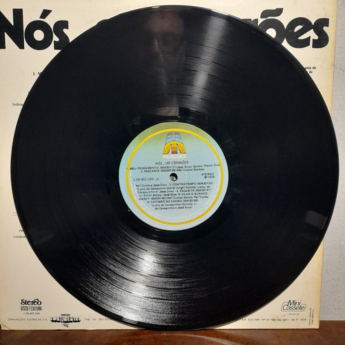 Vinil Lp Nós, Os Chorões 1978 Ótimo Estado