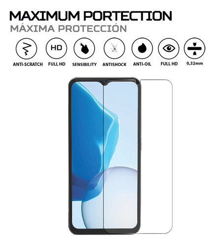 Protector De Pantalla Antishock Para Doogee N55 Plus