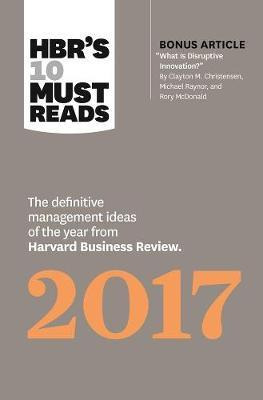 Libro Hbr's 10 Must Reads 2017 : The Definitive Managemen...