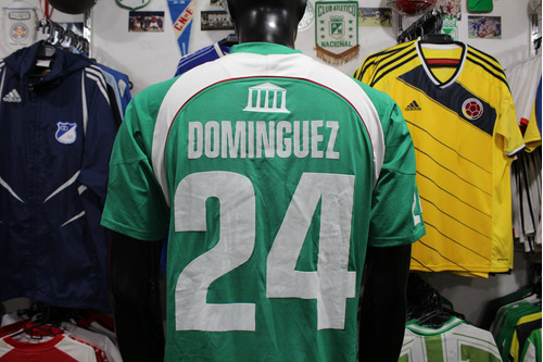 Camiseta Audax Italiano De Chile 2007 #24 Dominguez Talla L