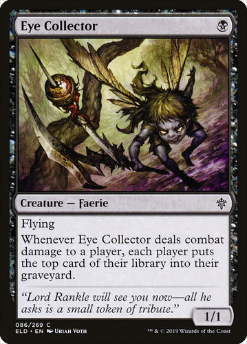 Carta Magic Eye Collector Throne Of Eldraine Mtg