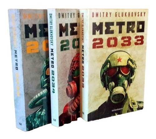 Trilogía Metro 2033, Dmitry Glukhovsky, Nueva Edición | Envío gratis