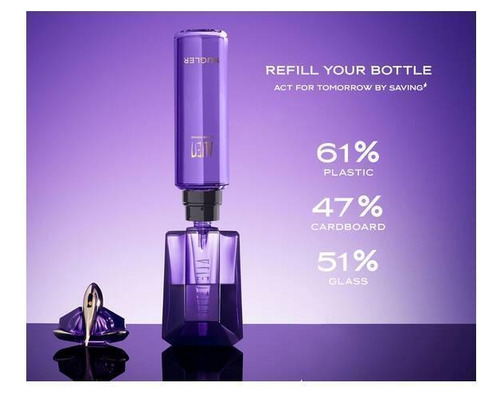 Eau de parfum recargable Alien Mugler para mujer, 60 ml