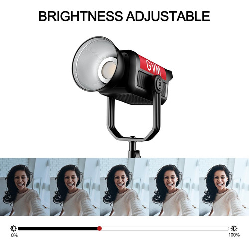 Gvm Pro 400b - Luz De Video Led De 400 W, Montaje Bowens