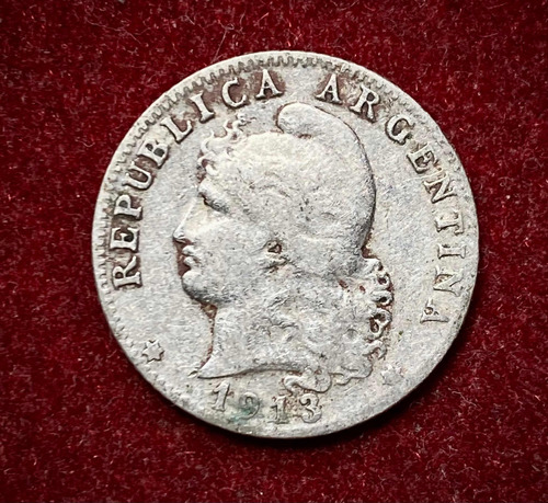 Moneda 20 Centavos Argentina 1913 Km 36 Cj 64 Cuproníquel