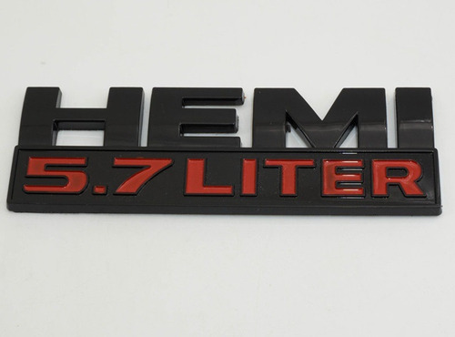 Emblema Hemi 5.7 Liter Dodge Ram Challenger Charger Durango