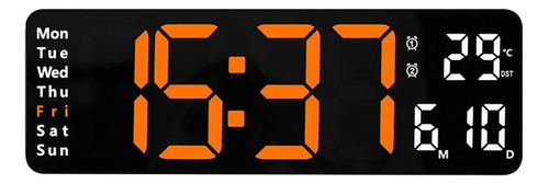 Reloj De Pared Simple De Gran Tamaño Reloj Electrónico