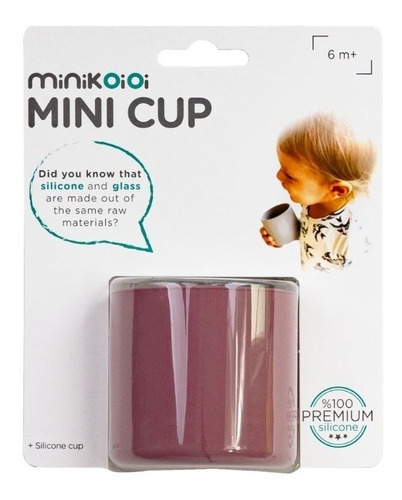 Imagen 1 de 2 de Vaso Silicona Bebé 180ml Minikoioi Mini Cup
