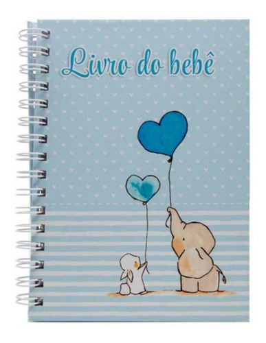 Livro Do Bebe Elefante Azul - Square