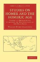 Libro Studies On Homer And The Homeric Age - William Ewar...