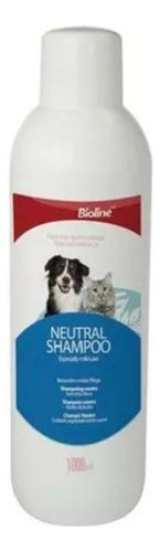 Shampoo Champú Neutro Gatos Perros Baño Cuidado Mascota 1lt Fragancia Neutral