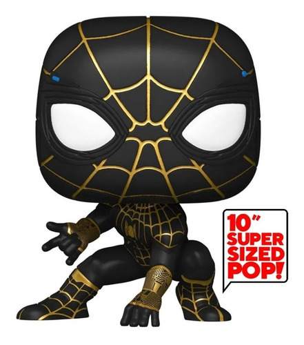 Pop Jumbo: Spiderman No Way Home Black And Gold #921
