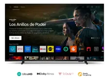 Smart TV 55 4k LED 55pud7309/77 Color Negro 220v Philips