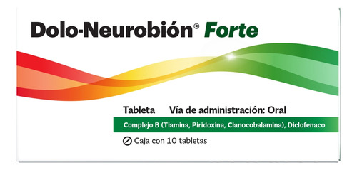 Dolo-neurobión Forte 10 Tabletas