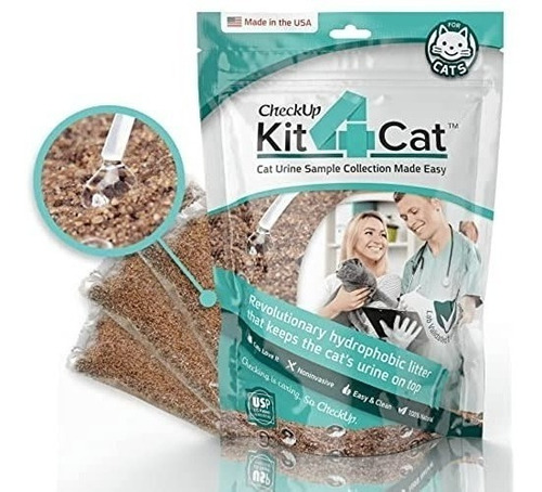 Arena Hidrofóbica Kit4cat para Gatos