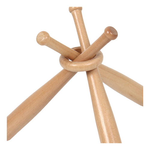 Para Aplicable A Mini Soporte De Bate De Béisbol De Madera Y