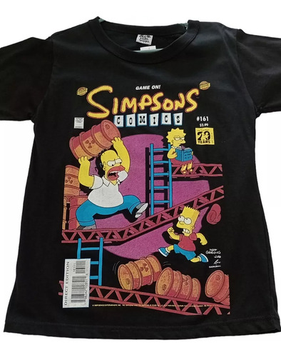 The Simpsons. Remera Unisex Talle S (1). Talle Adulto.