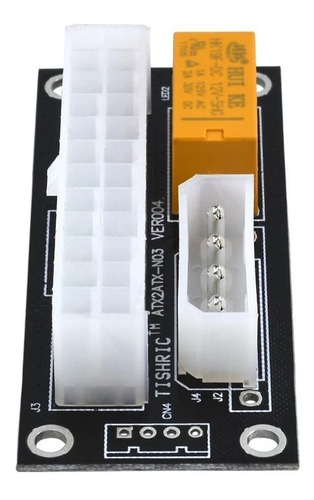 Imagen 3 de 4 de Adaptador Para 2 Fuentes De Poder Rig Minería Add2psu