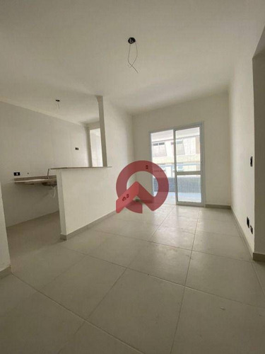 Imagem 4 de 15 de Apartamento Com 1 Dormitório À Venda, 48 M² Por R$ 263.490,00 - Vila Guilhermina - Praia Grande/sp - Ap3692