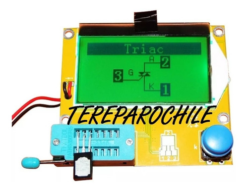 Tester Componentes Electronicos Transistores Diodos Esr