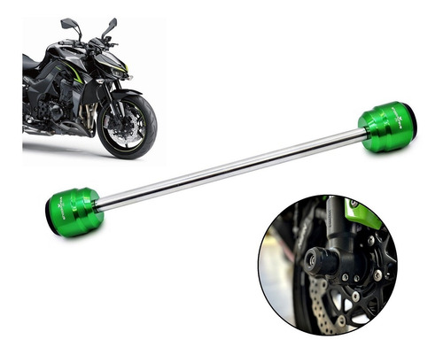 Slider Roda Dianteira Shockwave Kawasaki Z1000 Z 1000