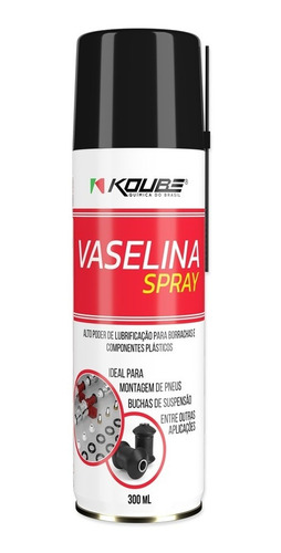 Vaselina Spray Lubrificante Multiuso Borrachas O'ring Koube