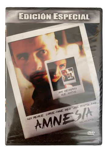 Dvd Original Amnesia Memento Guy Pearce Christopher Nolan