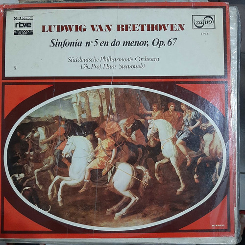 Vinilo Hans Swarowski Suddutsche Phil Beethoven Sinfonia Cl2