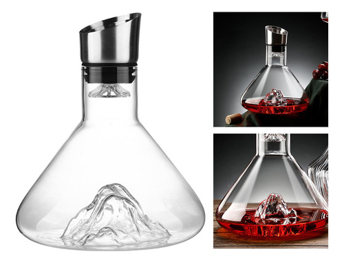 Decantador 1600ml Para Licor Bourbon Vodka Licor Home Bar