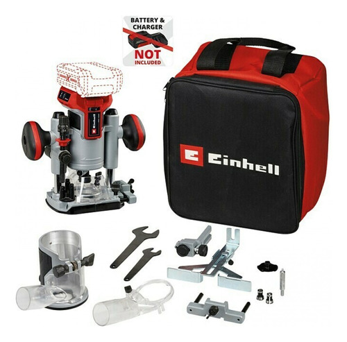 Ruteadora Einhell TP-RO 18 inalámbrica 18V batería de 18V