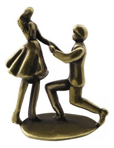 3 Mini Estatua De Pareja, Regalo De Bodas, Pareja Moderna,