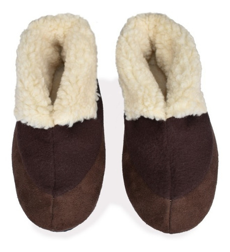 Pantuflas Mujer, Bota Térmica Suave Con Felpa Interior.
