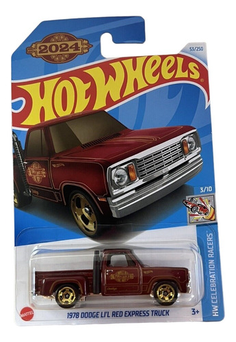  Dodge Lil Red Express Truck 1978 Hot Wheels San Valentin