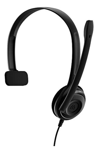 Auriculares Usb Mono Para Pc Y Mac, Sennheiser Black