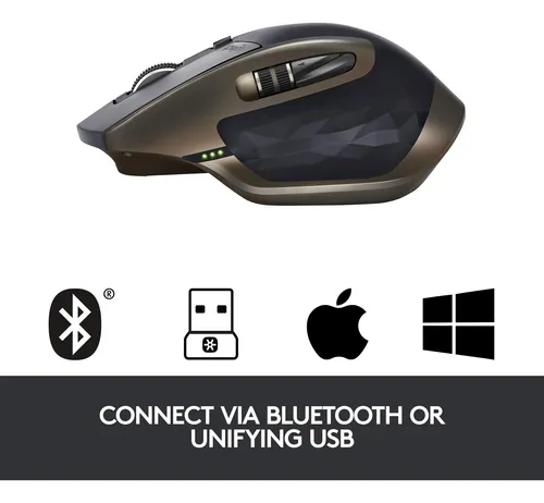 Mouse Logitech Mx Master Conecta A 3 Meteorite Black 1u