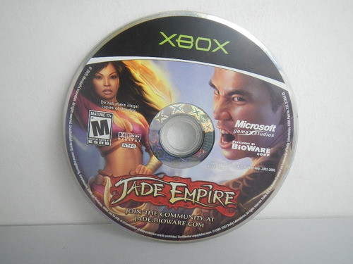 Jade Empire Xbox Gamers Code*