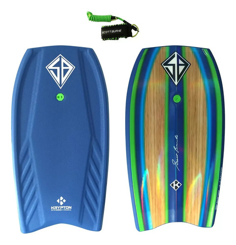 Tabla Bodyboard 42'' Boogie Krypton Scott Burke - Azul