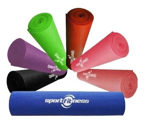 Colchoneta Mat Para Yoga Tapete Sportfitness Gym Abdomen 