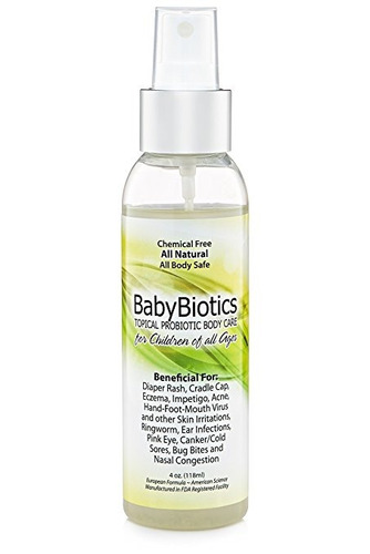 Babybiotics - Topical Probiótico Cuerpo Atención A Los Niños