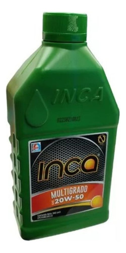 Aceite 20w-50 Mineral Marca Inca