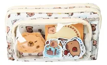 Comprar Bolsa Para Canetas Capybara, Organizador De Papelaria De Trê