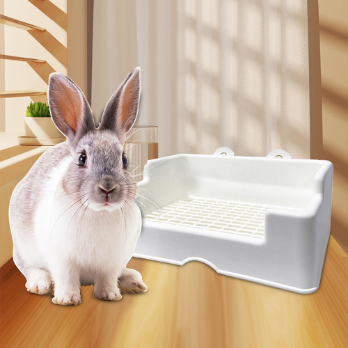 Caja De Arena Para Conejos, Orinal, Caja De Inodoro