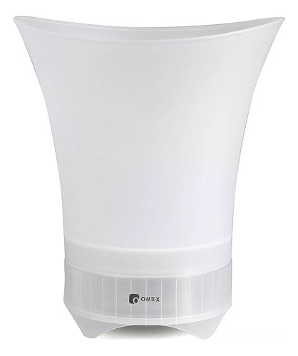 Balde De Gelo 5 Litros Caixa De Som 5w Onex Led Bluetooth Cor Branco