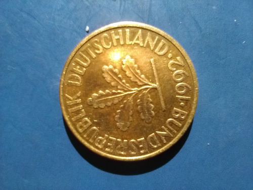 Moneda 10 Pfenning Alemania Año 1992