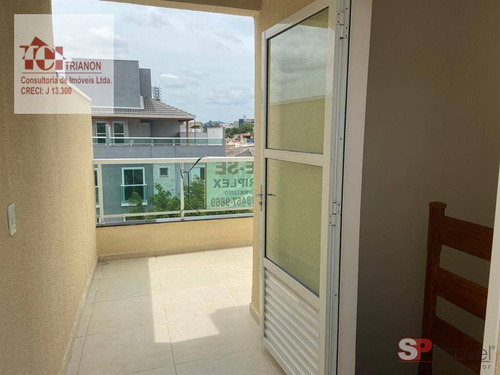 Imagem 7 de 13 de Apartamento Triplex À Venda, 76 M² Por R$ 318.000,00 - Vila América - Santo André/sp - At0005